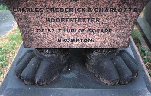 Hooffstetter memorial feet