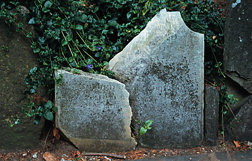 old headstones recycled